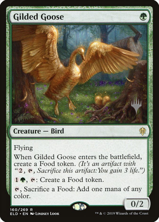 Gilded Goose (Promo Pack) (Throne of Eldraine): Throne of Eldraine Promos