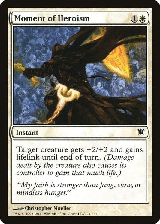 Moment of Heroism - (Foil): Innistrad