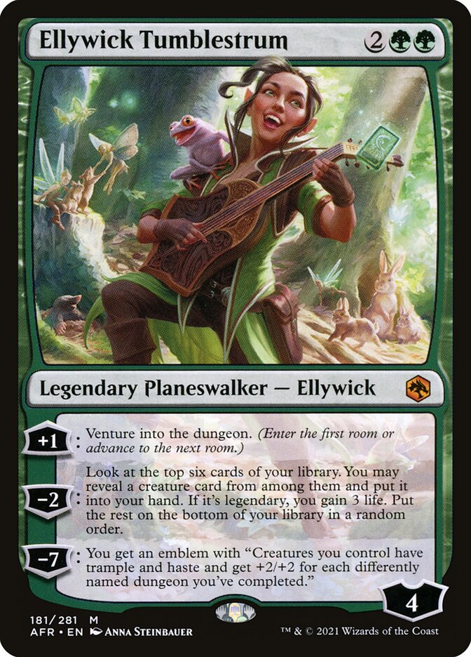 Ellywick Tumblestrum - (Foil): Adventures in the Forgotten Realms