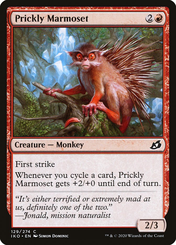 Prickly Marmoset - (Foil): Ikoria: Lair of Behemoths