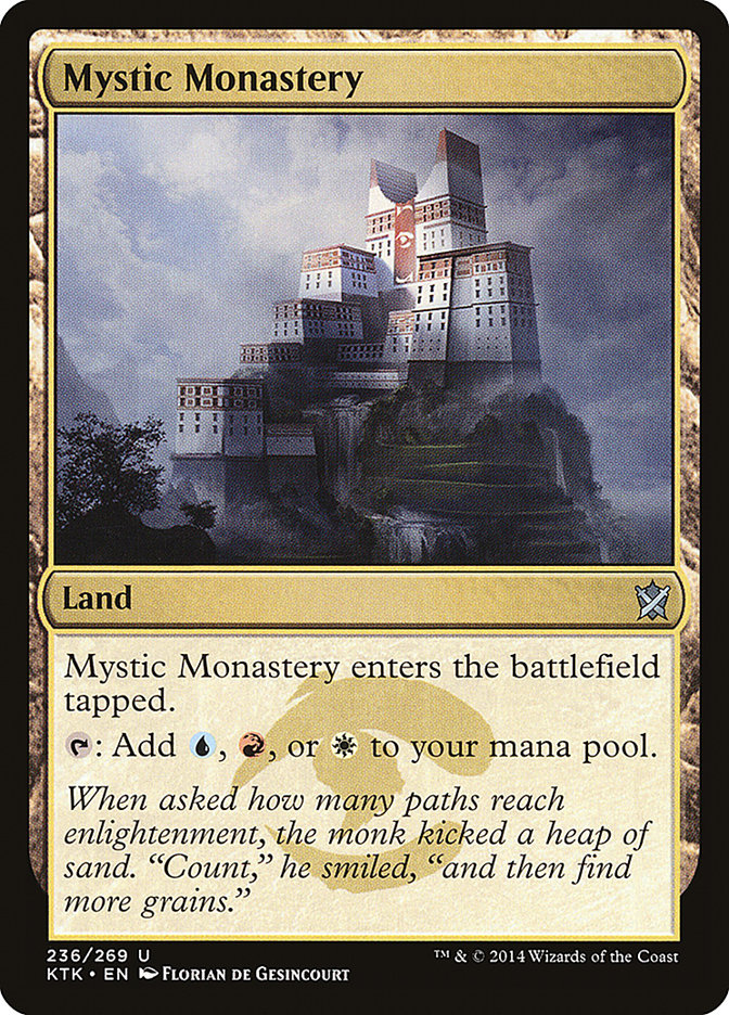 Mystic Monastery - (Foil): Khans of Tarkir