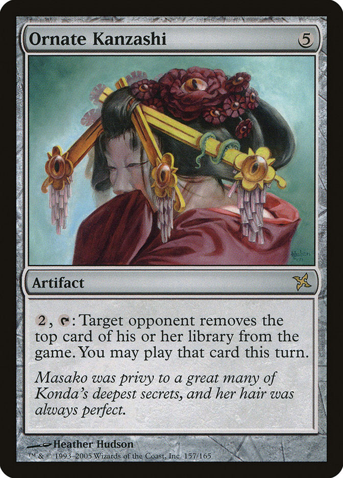 Ornate Kanzashi - (Foil): Betrayers of Kamigawa