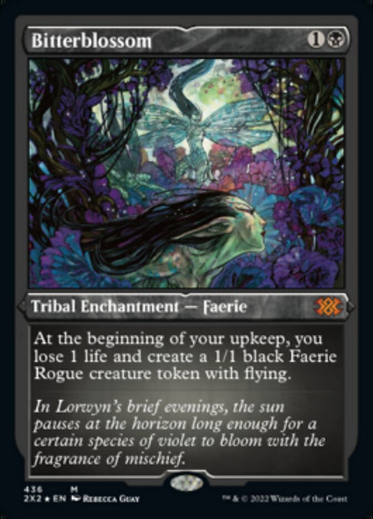 Bitterblossom (Foil Etched) - (Foil): Double Masters 2022
