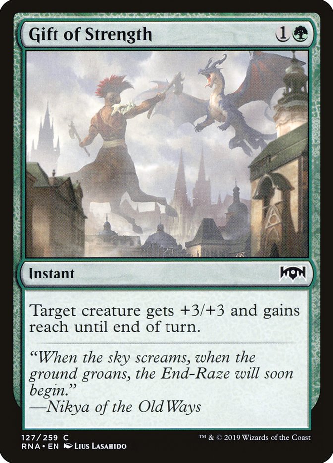 Gift of Strength: Ravnica Allegiance