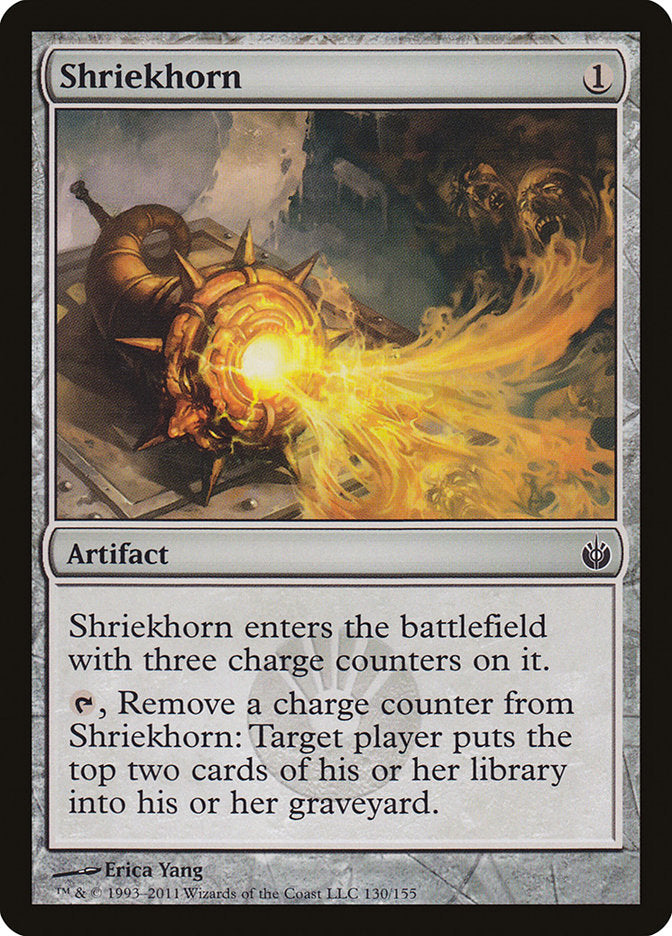 Shriekhorn - (Foil): Mirrodin Besieged