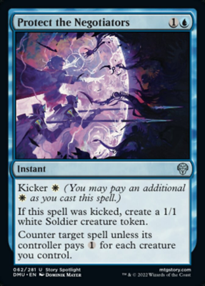 Protect the Negotiators - (Foil): Dominaria United