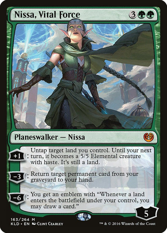 Nissa, Vital Force - (Foil): Kaladesh