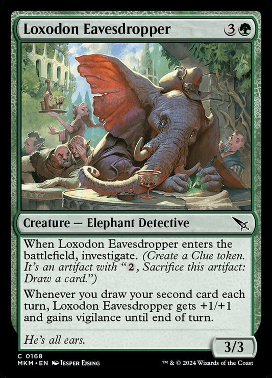 Loxodon Eavesdropper - (Foil): Murders at Karlov Manor