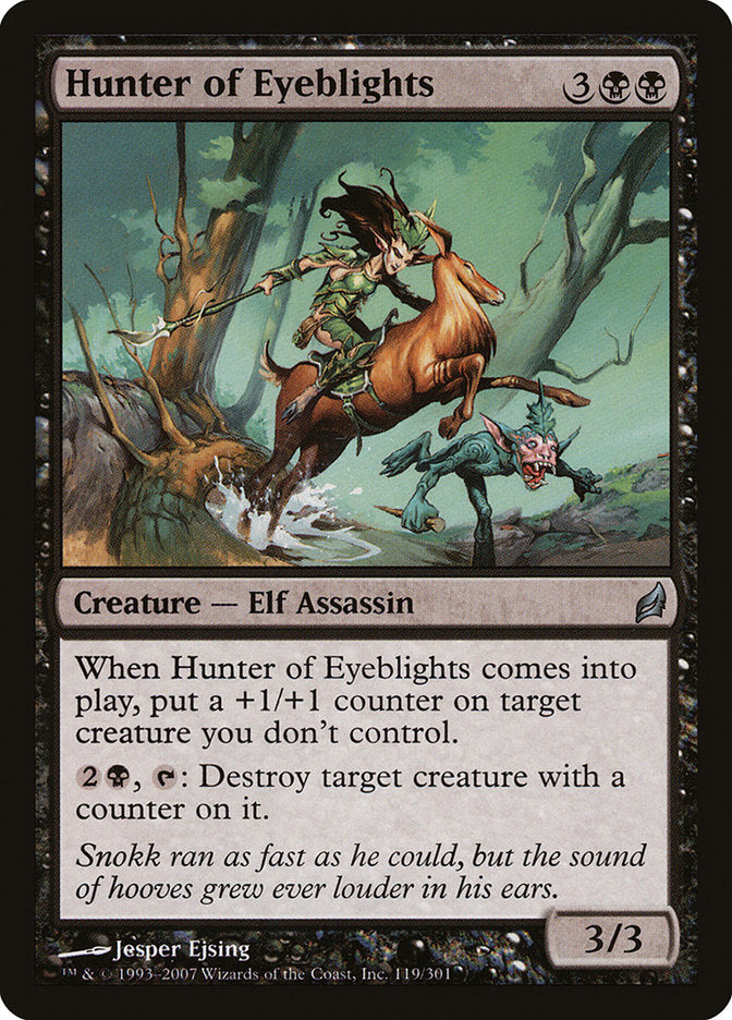 Hunter of Eyeblights - (Foil): Lorwyn