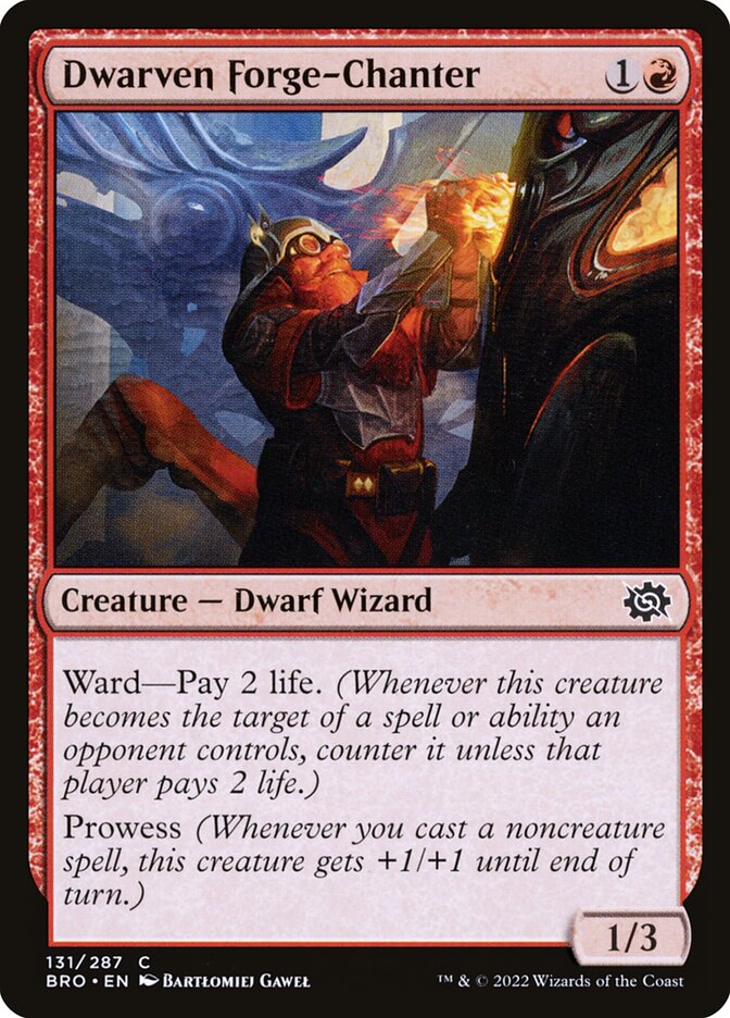 Dwarven Forge-Chanter - (Foil): The Brothers' War