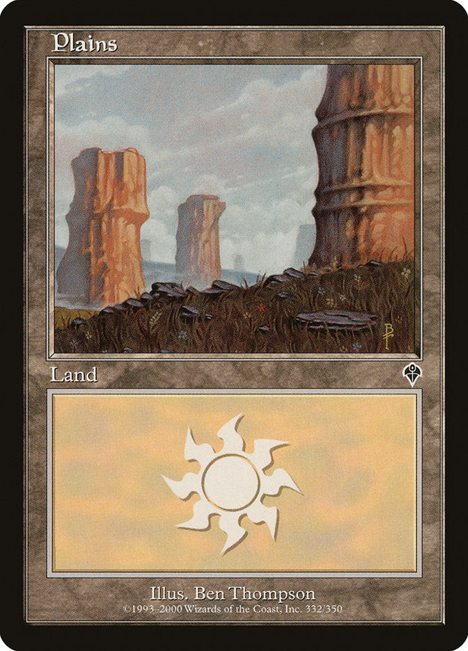 Plains (#332) - (Foil): Invasion