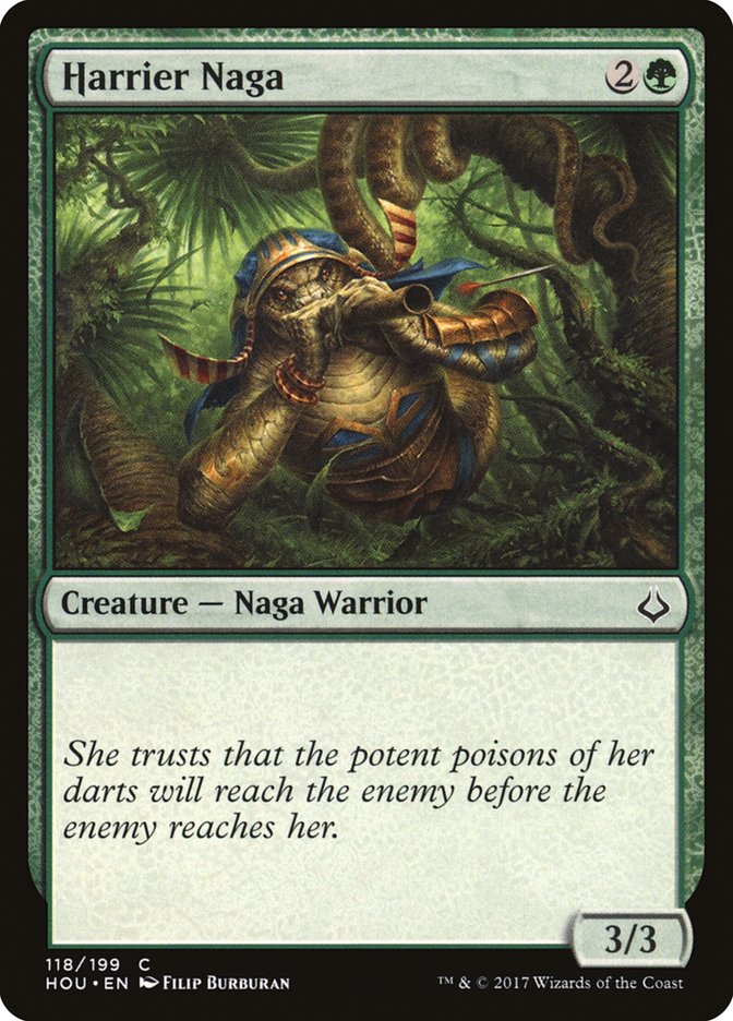 Harrier Naga - (Foil): Hour of Devastation
