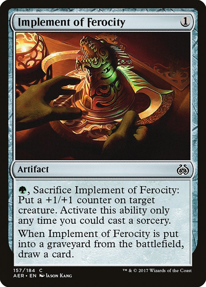 Implement of Ferocity - (Foil): Aether Revolt