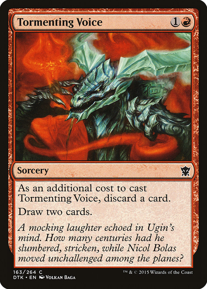 Tormenting Voice - (Foil): Dragons of Tarkir