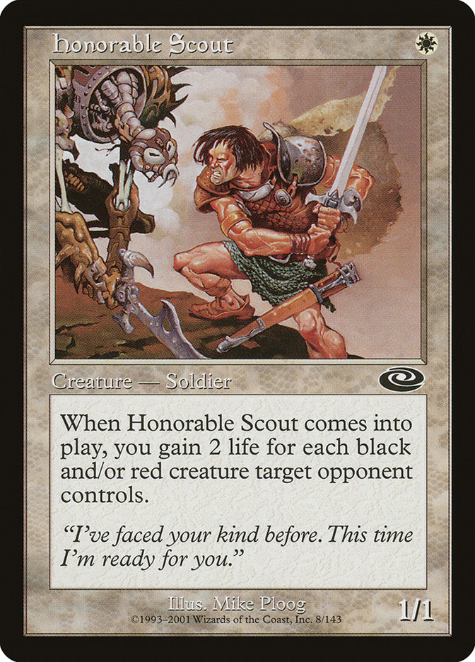 Honorable Scout - (Foil): Planeshift