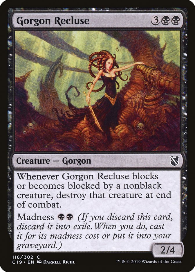 Gorgon Recluse: Commander 2019
