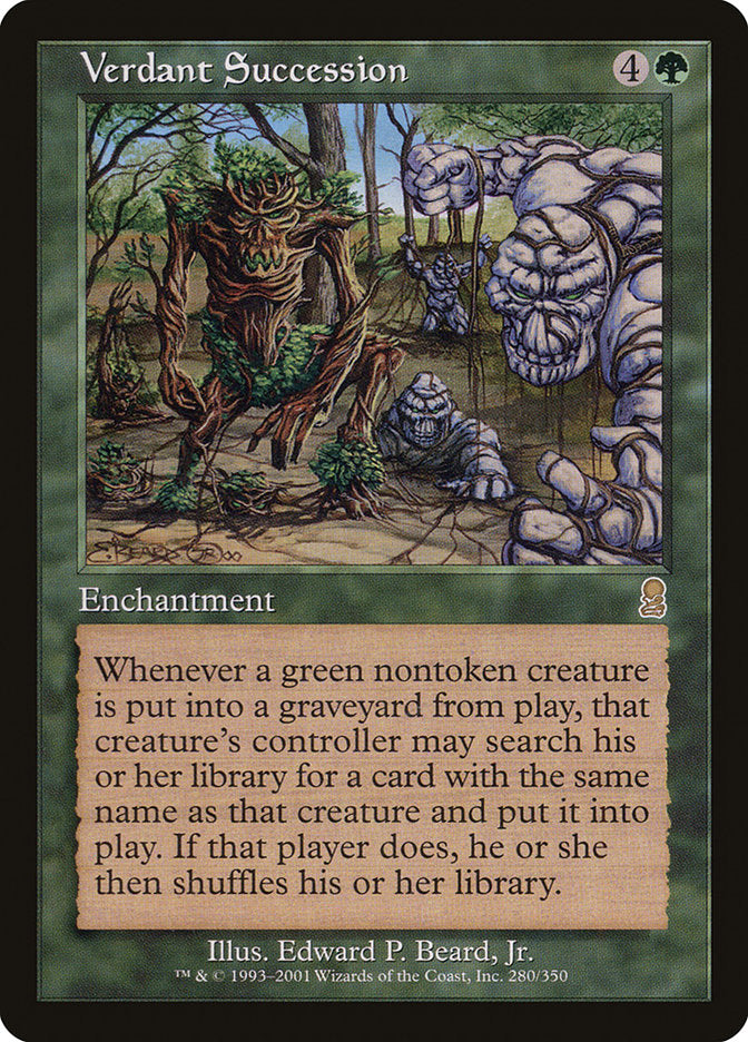 Verdant Succession - (Foil): Odyssey