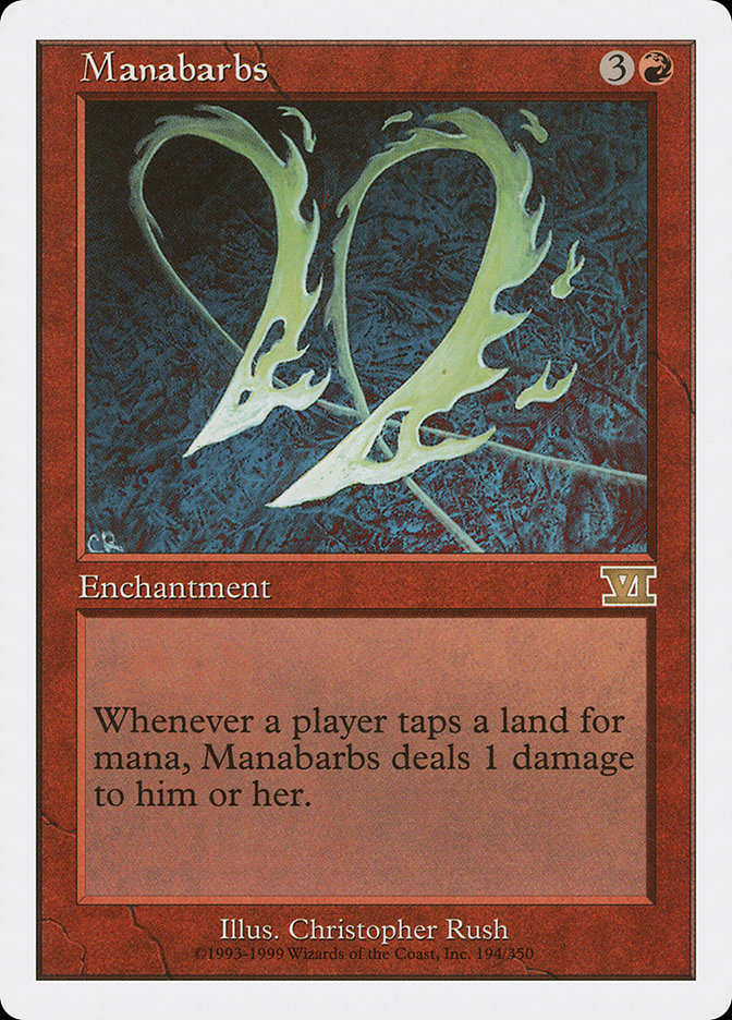 Manabarbs: Classic Sixth Edition