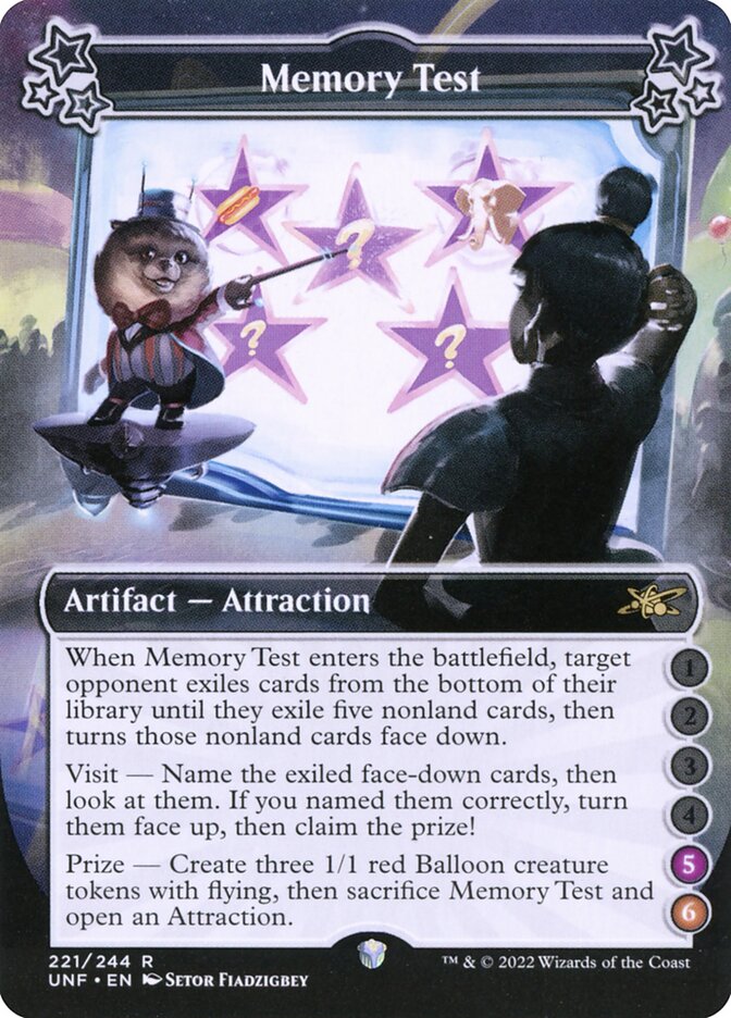 Memory Test (5/6) - (Foil): Unfinity