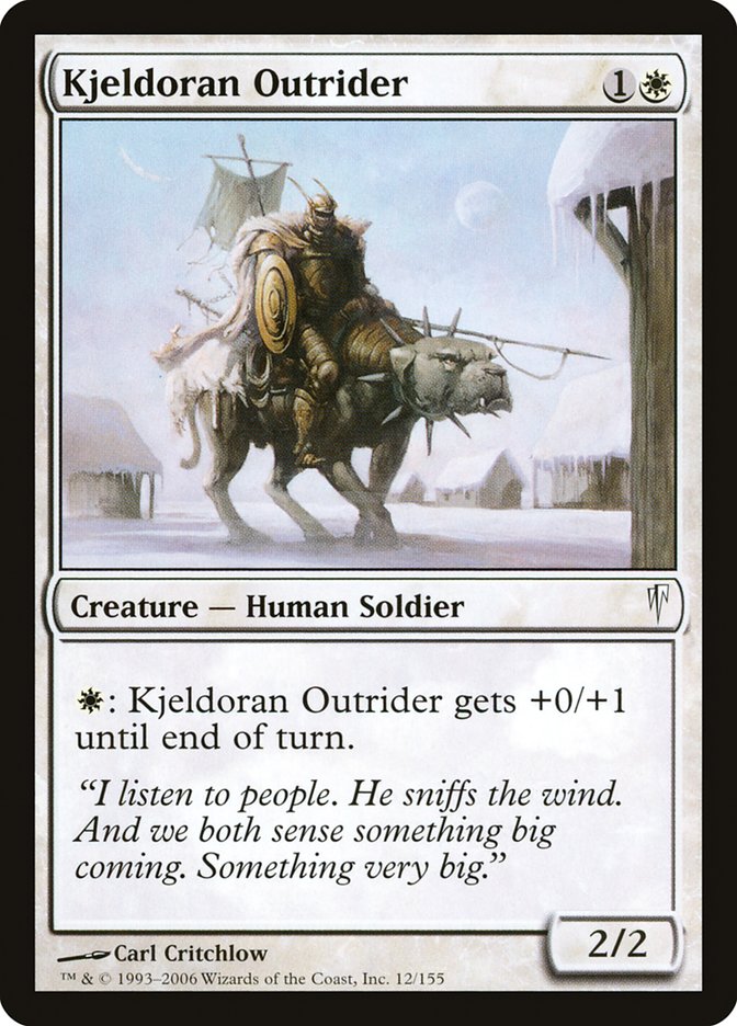 Kjeldoran Outrider: Coldsnap