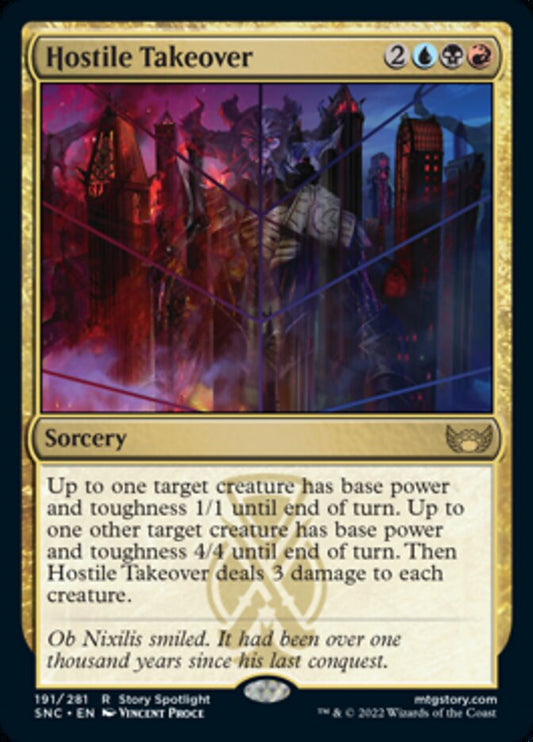 Hostile Takeover - (Foil): Streets of New Capenna