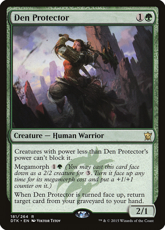 Den Protector - (Foil): Dragons of Tarkir