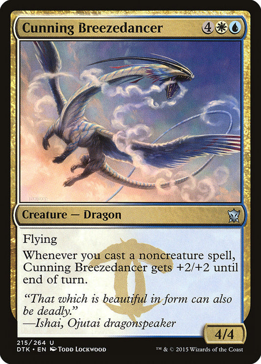 Cunning Breezedancer - (Foil): Dragons of Tarkir