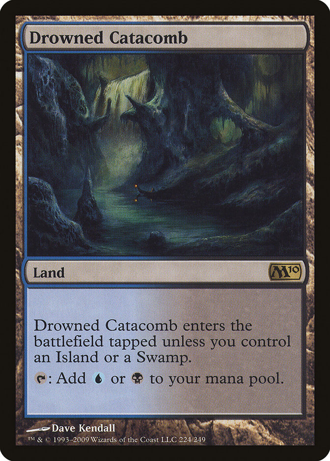 Drowned Catacomb - (Foil): Magic 2010