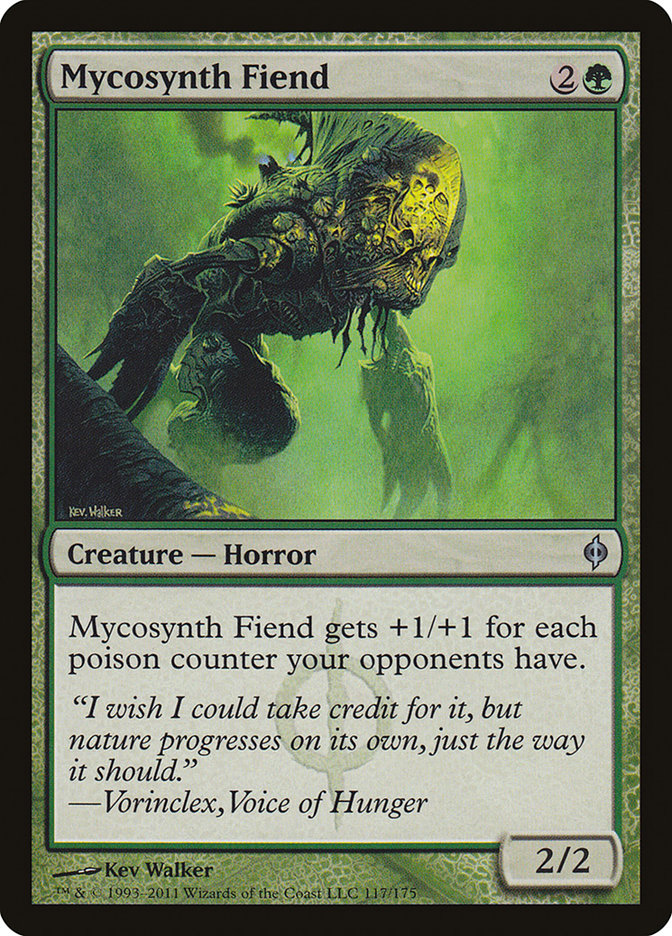 Mycosynth Fiend - (Foil): New Phyrexia