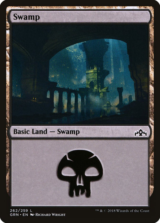 Swamp - (Foil): Guilds of Ravnica