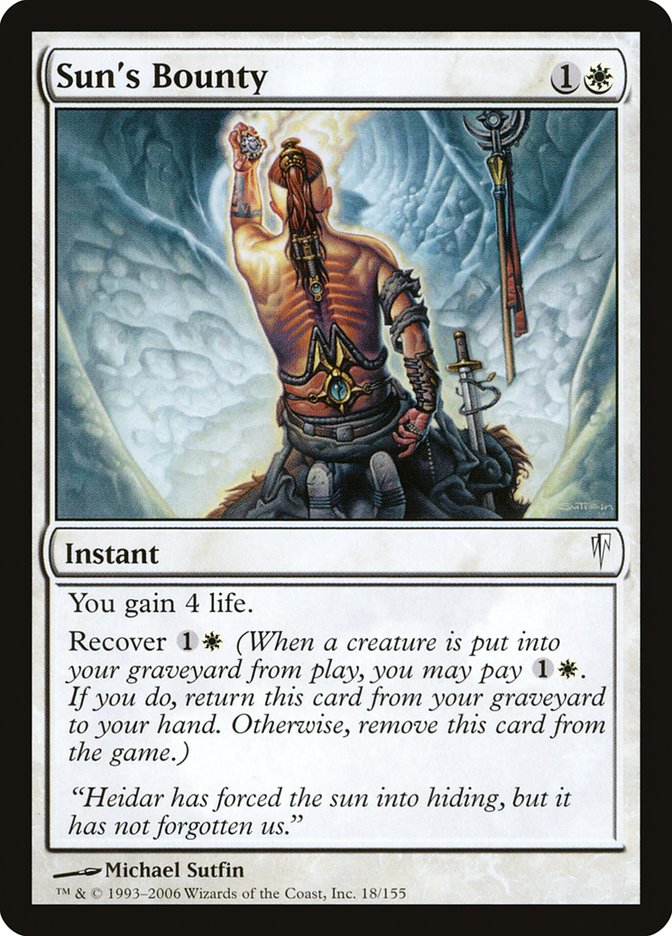 Sun's Bounty: Coldsnap