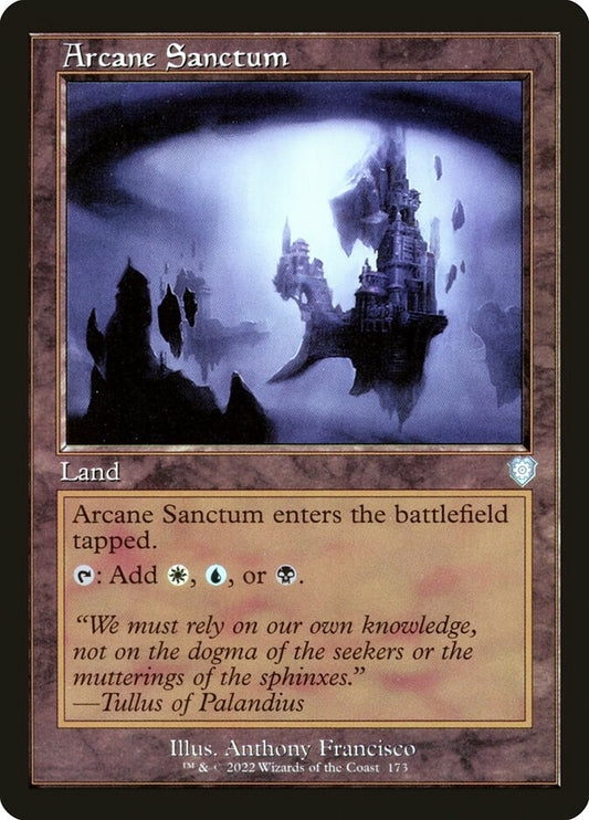 Arcane Sanctum (Retro Frame): The Brothers' War Commander