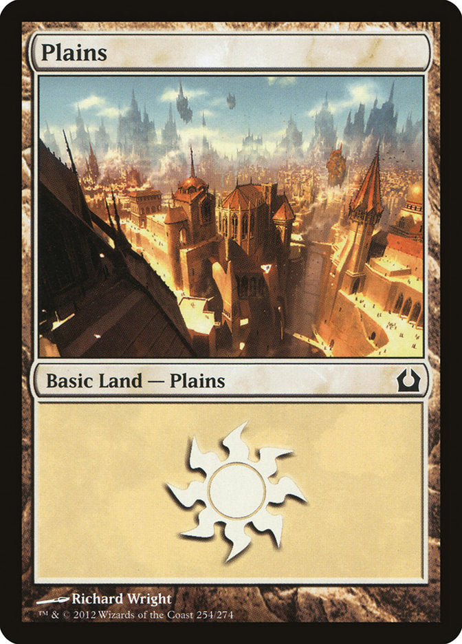 Plains (#254): Return to Ravnica