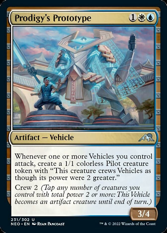 Prodigy's Prototype - (Foil): Kamigawa: Neon Dynasty