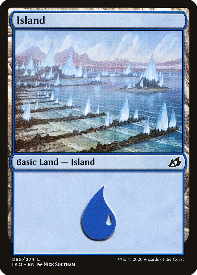 Island (#265) - (Foil): Ikoria: Lair of Behemoths
