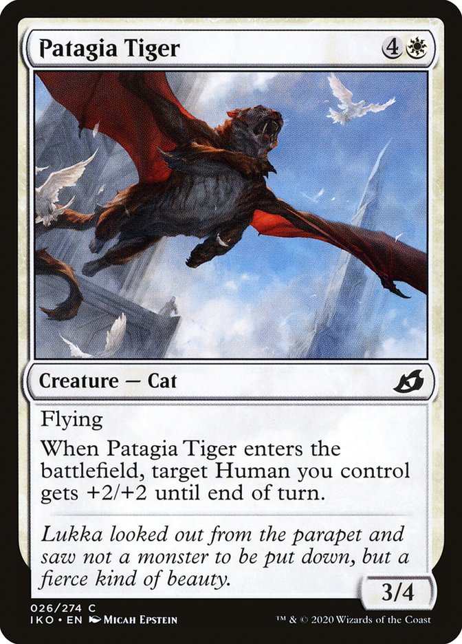 Patagia Tiger: Ikoria: Lair of Behemoths
