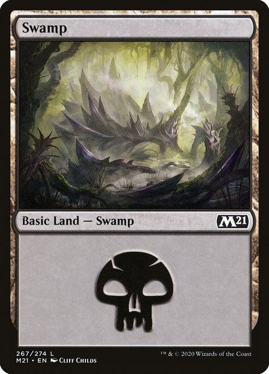 Swamp (#267): Core Set 2021