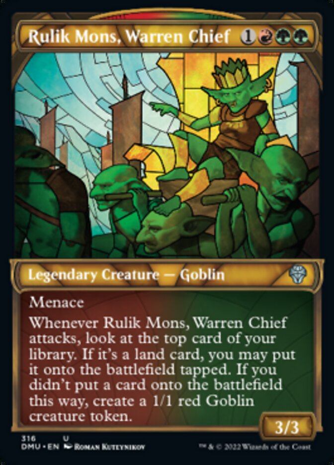 Rulik Mons, Warren Chief (Showcase): Dominaria United