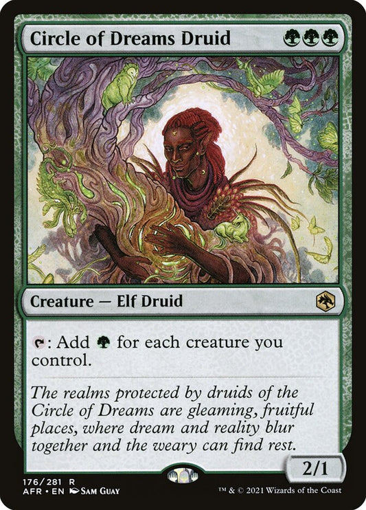 Circle of Dreams Druid - (Foil): Adventures in the Forgotten Realms