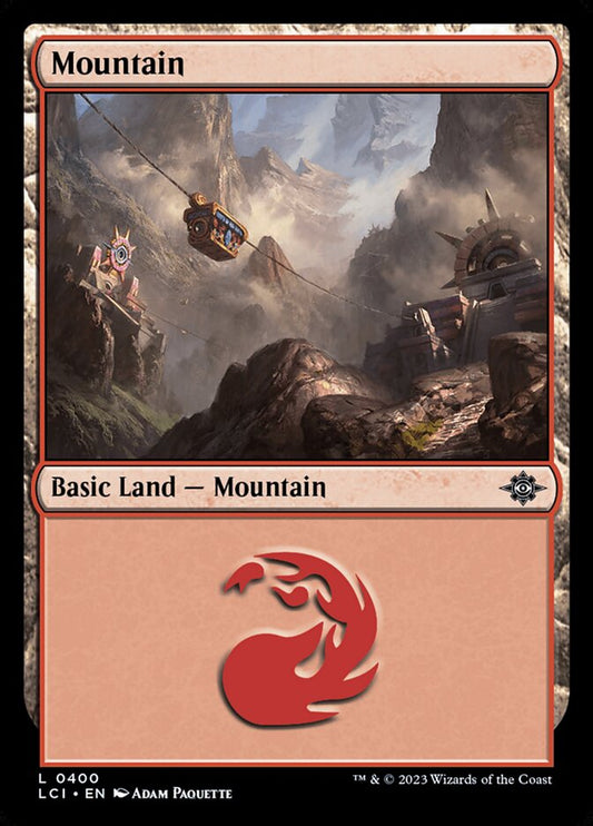 Mountain (#400) - (Foil): Lost Caverns of Ixalan