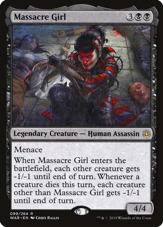 Massacre Girl - (Foil): War of the Spark