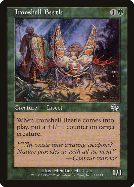 Ironshell Beetle - (Foil): Judgment