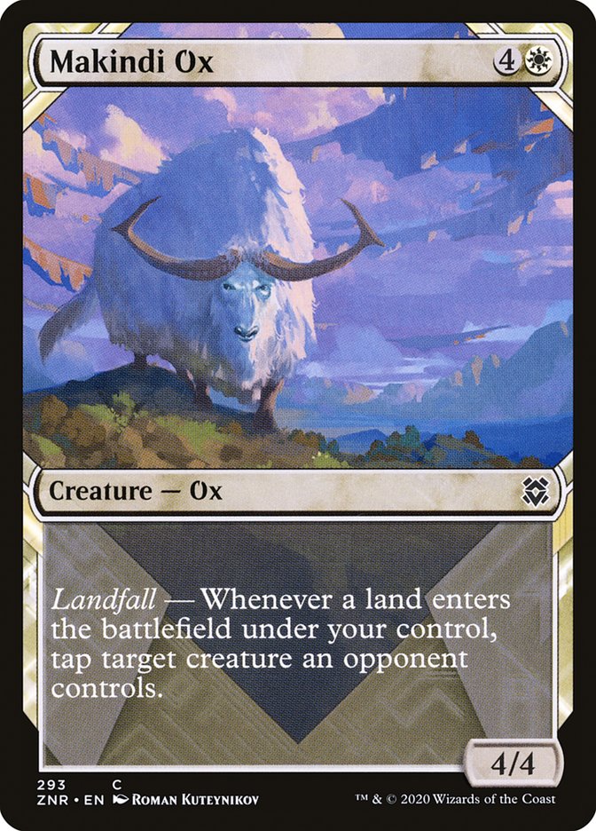 Makindi Ox (Showcase): Zendikar Rising