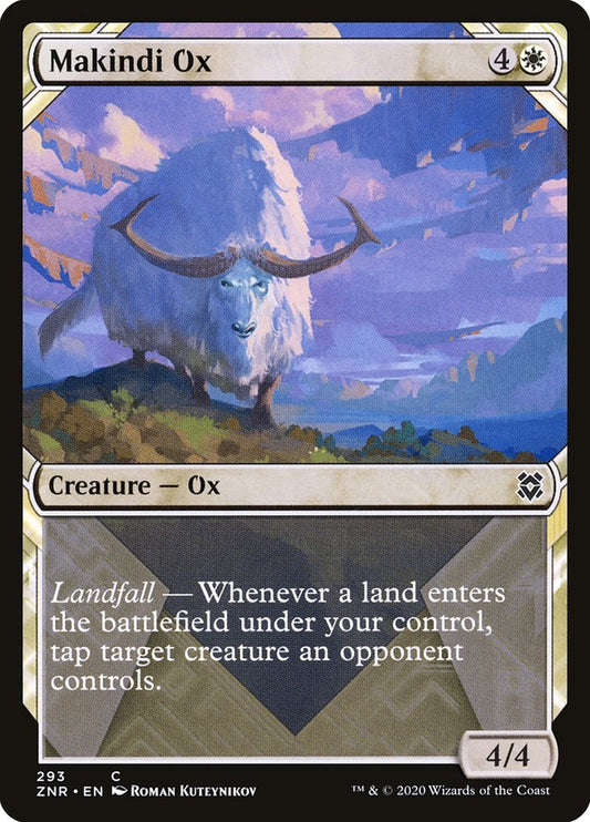 Makindi Ox (Showcase): Zendikar Rising