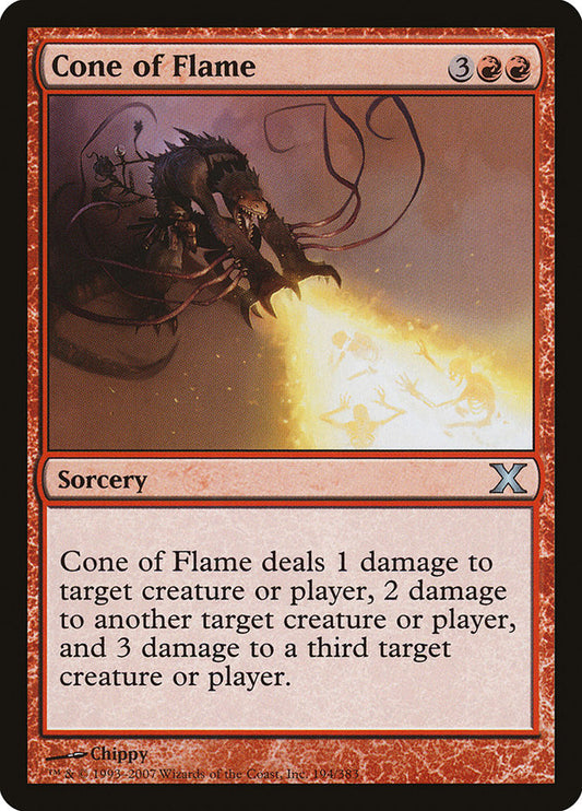 Cone of Flame - (Foil): Tenth Edition