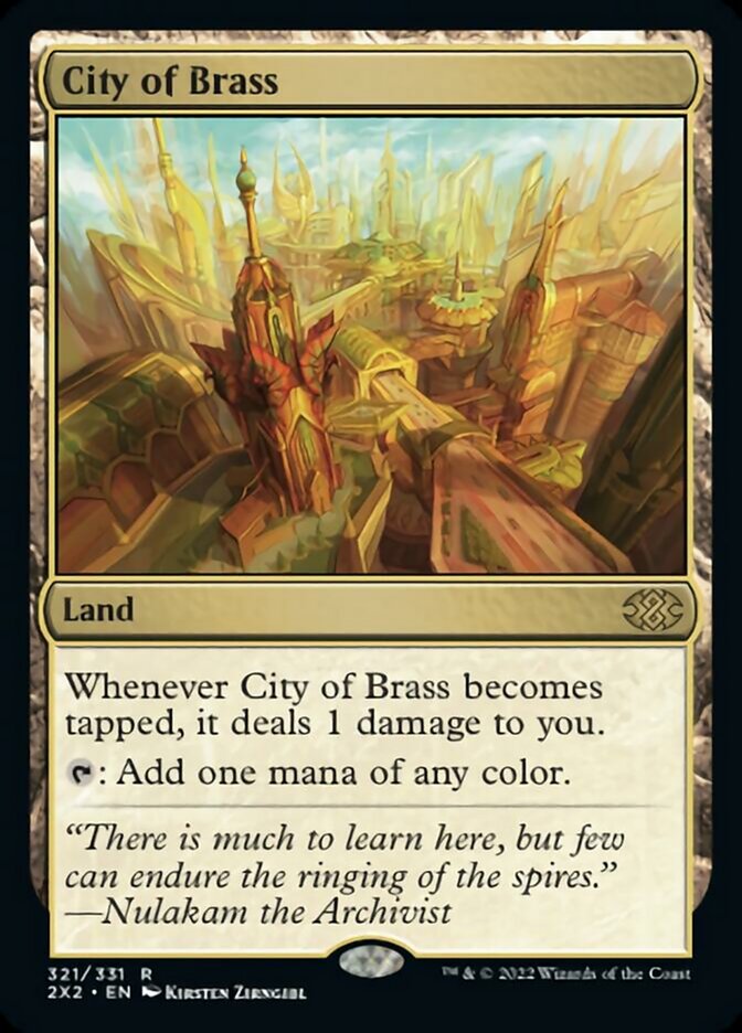 City of Brass - (Foil): Double Masters 2022