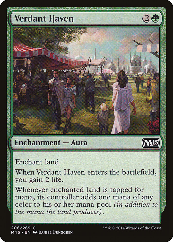 Verdant Haven - (Foil): Magic 2015