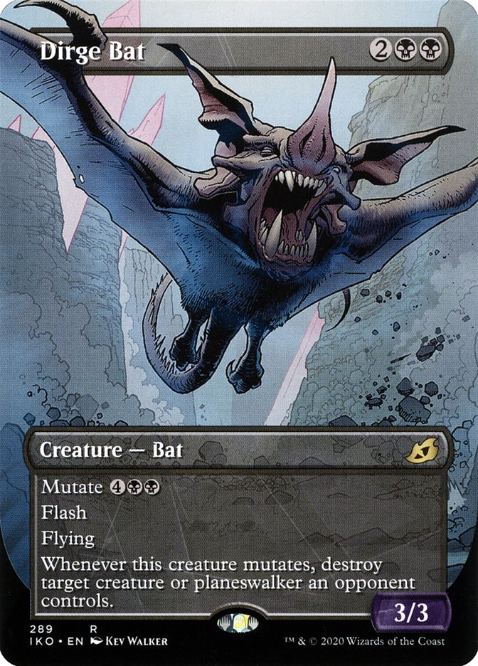 Dirge Bat (Showcase): Ikoria: Lair of Behemoths