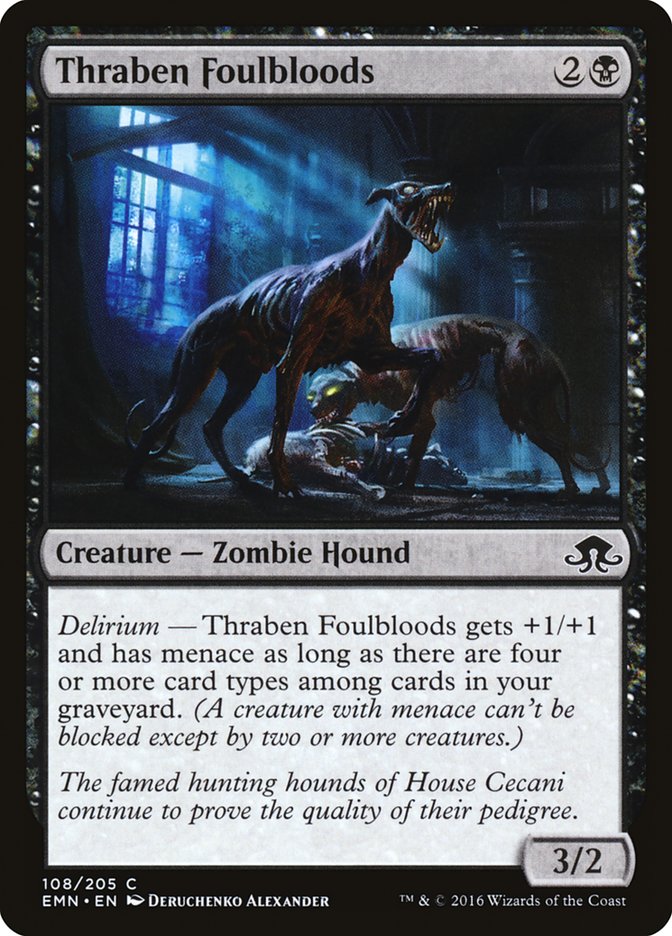 Thraben Foulbloods - (Foil): Eldritch Moon