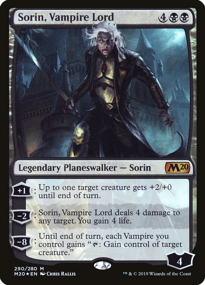 Sorin, Vampire Lord (Planeswalker Deck) - (Foil): Core Set 2020